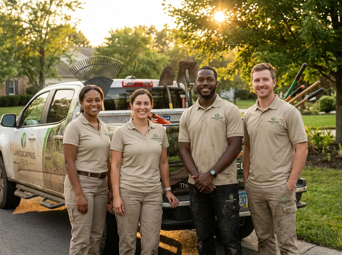 Landscaping company in Zahl, ND